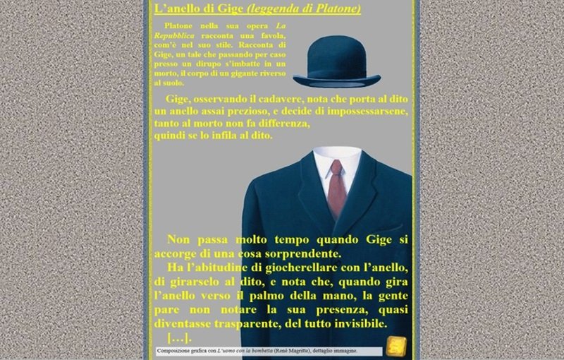 L’anello di Gige (leggenda di Platone)